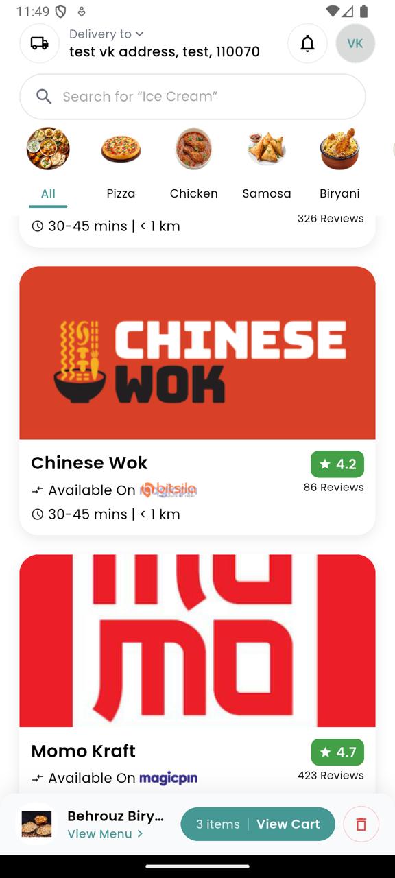 GetDirect app browse shops